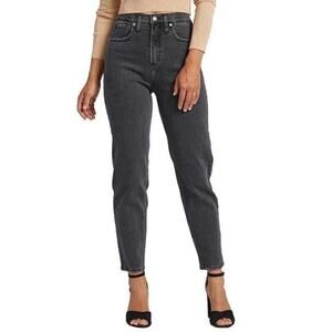 Silver Jeans Highly Desirable Slim Straight Black Denim Jeans NWT 26/28